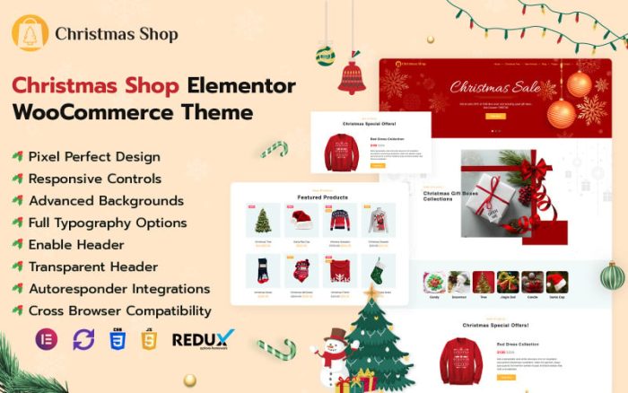 Noel Dükkanı - Modern WooCommerce E-Ticaret Teması