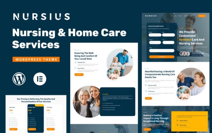Nursius – Yaşlı Bakımı ve Özel Hemşirelik WordPress Teması