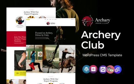Okçuluk - Okçuluk Kulübü Ve Akademi WordPress Elementor Teması