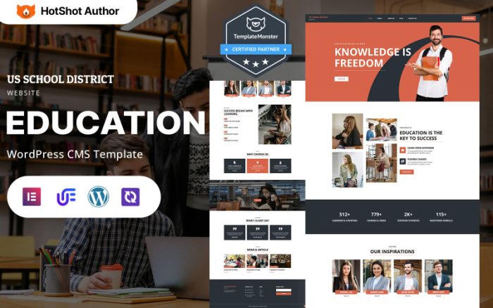 Okul - Modern Okul Ve Eğitim Kurumu WordPress Elementor Teması