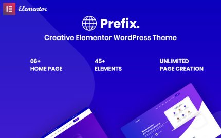 Önek - Mobil Uyumlu Yaratıcı WordPress Teması