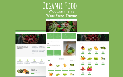 Organik Gıda - Modern WooCommerce WordPress Teması