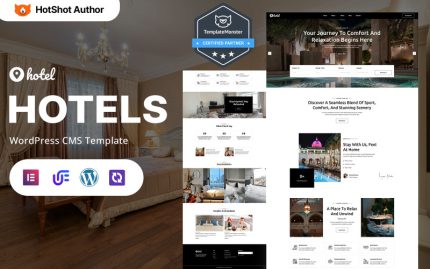 Otel - Lüks Otel ve Tatil Köyü WordPress Elementor Teması
