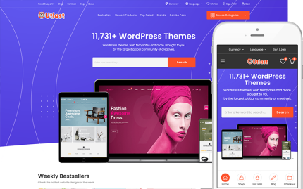Outlast - Dijital Pazar Yeri WooCommerce WordPress Teması