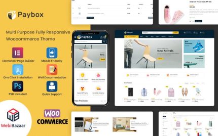 PayBox - Çok Amaçlı Süper Market WooCommerce Teması -> PayBox - Çok Amaçlı Süpermarket WooCommerce Teması