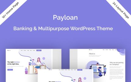 Payloan - Bankacılık, Finans ve Fintech WordPress Teması