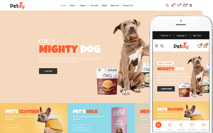 Petdy - Evcil Hayvanlar ve Veterinerler için Modern WooCommerce Teması