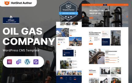 Petrol ve Gaz - Petrol ve Doğal Gaz Şirketi WordPress Mobil Uyumlu Teması
