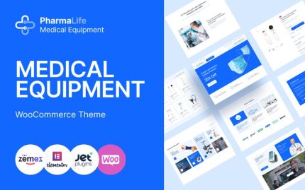 PharmaLife - Eczane WooCommerce Mobil Uyumlu Teması