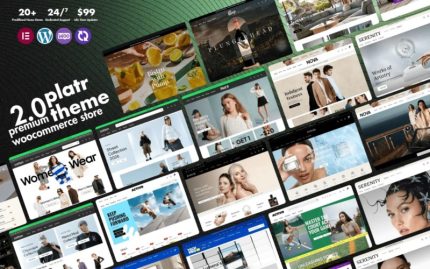 PlatR - Çok Amaçlı WooCommerce Teması