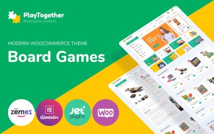 PlayTogether - Masa Oyunları Elementor WooCommerce Teması