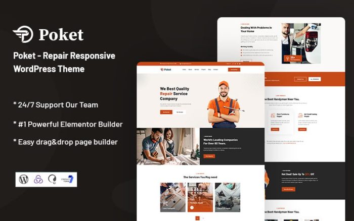 Poket - Mobil Uyumlu WordPress Temasını Onar