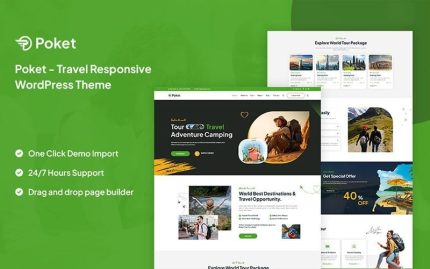 Poket - Seyahat WordPress Teması