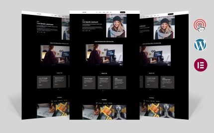 Portb - Yaratıcı Kişisel Portföy Elementor WordPress Teması