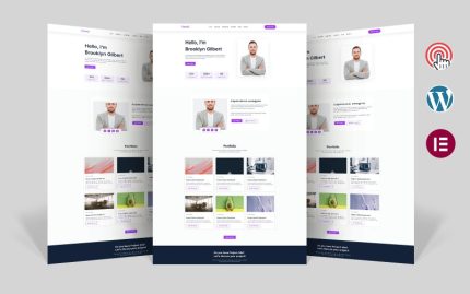 Portc - Yaratıcı Kişisel Portföy Elementor WordPress Teması