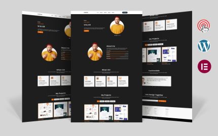 Porte - Yaratıcı Kişisel Portföy Elementor WordPress Teması