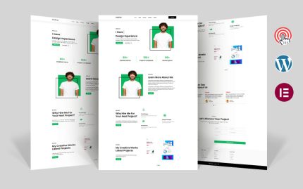 Portg - Yaratıcı Kişisel Portföy Elementor WordPress Teması
