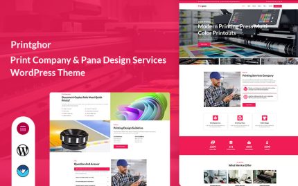 Printghor - Baskı Şirketi ve Pana Tasarım Hizmetleri WordPress Teması