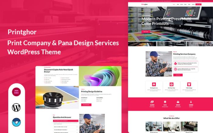 Printghor - Baskı Şirketi ve Pana Tasarım Hizmetleri WordPress Teması