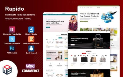 Rapido - Çoklu Doğum Moda Aksesuarları WooCommerce Teması