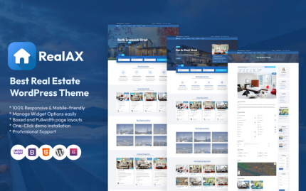 RealAX - Premium Emlak WordPress Teması