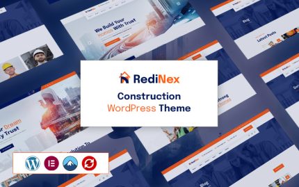 RediNex - İnşaat WordPress Teması