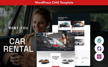 Rentyou - Araba Kiralama Çok Amaçlı Mobil Uyumlu WordPress Teması