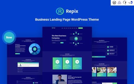 Repix - Mobil Uyumlu İşletme Girişi WordPress Teması
