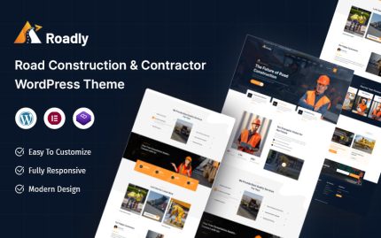 Roadly – Yol İnşaatı ve Müteahhit WordPress Teması