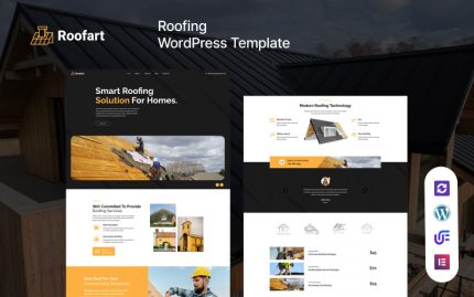 Roofart - Roofing Company Responsive WordPress Teması