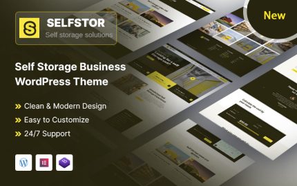 Selfstore - Kendin Depola Taşımacılık İşletmesi ve Taşımacılık Şirketi WordPress Teması