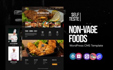 Selftest - Restoran ve Nonveg Yemek WordPress Elementor Teması
