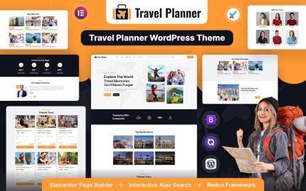 Seyahat Planlayıcısı WordPress Teması