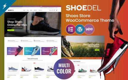 Shoedel - Modern Ayakkabı ve Aksesuar WooCommerce Teması