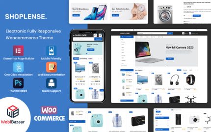 Shoplense - Premium Elektronik WooCommerce Teması
