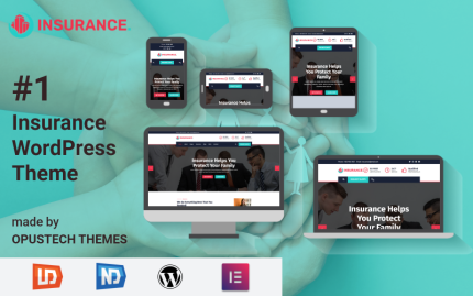 Sigorta Şirketi - Mobil Uyumlu Sigorta Danışmanlığı WordPress teması