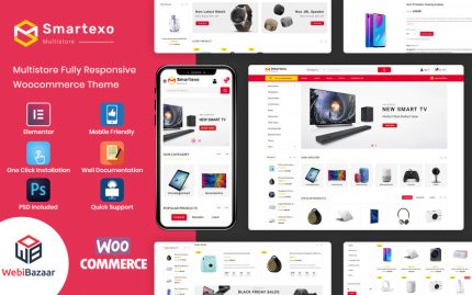 Smartexo - Çok Amaçlı Elektronik Woocommerce Teması