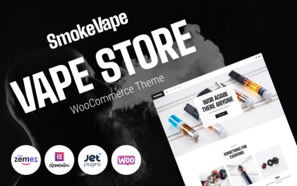 SmokeVape - Vape Dükkanı Woocommerce E-Ticaret Teması
