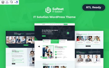 Softnet - BT Çözüm Şirketi Mobil Uyumlu WordPress Teması