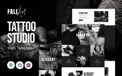 Sonbahar - Dövme ve Dövme Silme Çok Amaçlı Mobil Uyumlu WordPress Teması