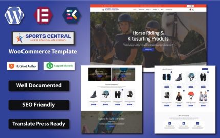 SporMerkezi - Binicilik ve Uçurtma Sörfü Spor Malzemeleri Woocommerce Teması
