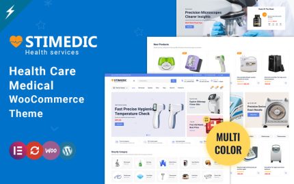 Stimedic - Eczane ve Tıbbi Ürünler WooCommerce Teması