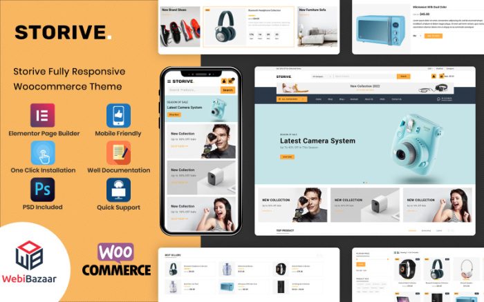 Storive - Çevrimiçi Süpermarket WooCommerce Teması