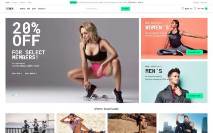 Strem - Minimal Spor E-Ticaret Elementor WooCommerce Teması