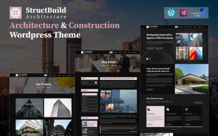 StructBuild – Mimarlık ve İnşaat Şirketi Teması
