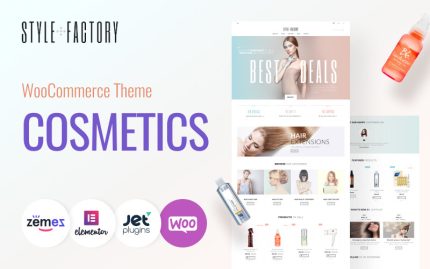 Style Factory - Saç Bakımı ve Şekillendirme WooCommerce Teması