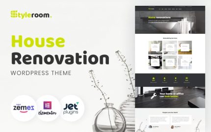 StyleRoom - Mobil Uyumlu Ev Yenileme WordPress Teması