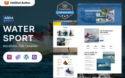 Su Sporları - Su Sporları ve Macera WordPress Elementor Teması