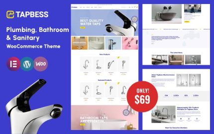 Tapbess - Sıhhi Tesisat, Banyo ve Sıhhi E-Ticaret Teması