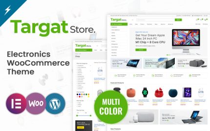 Targat - Elektronik ve Mega Mağaza Elementor WooCommerce Teması  
Targat - Modern Elektronik ve Mega Mağaza WooCommerce Teması